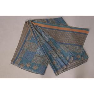 Tissu Vintage en Soie Indienne 5 Yards Floral Viscose pour Boho Textile Art Couture Patchwork Quilts Cet Automne - Product Image 6