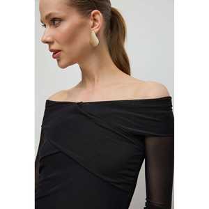 Blusa Transparente con Hombros Descubiertos - Product Image 2