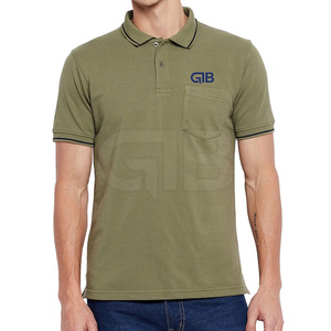 เสื้อยืดแขนสั้นผู้ชายรุ่นใหม่ แห้งเร็ว ผ้าฝ้าย 100% ดีไซน์เรียบง่าย ไซส์ใหญ่ ผ้าถัก - Product Image 1