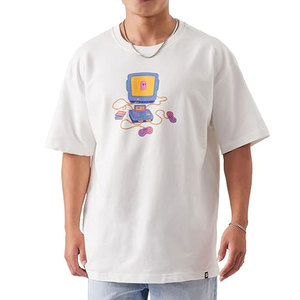 เสื้อยืดโอเวอร์ไซส์ผู้ชาย ปรับแต่งได้รวดเร็ว ผ้าฝ้าย 100% แห้งไว ระบายอากาศดี ขายดี - Product Image 1