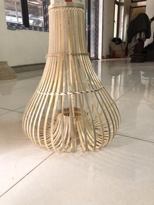 Lampe en bambou au Vietnam, Unique et à la mode, décoration Vintage pour chambre à coucher, 99GD - Product Image 6