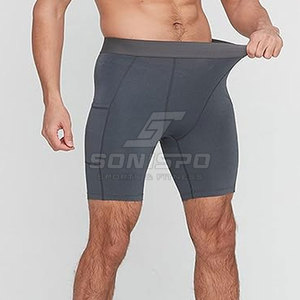 Short de compression d'entraînement pour hommes Streetwear Short de compression respirant à séchage rapide - Product Image 6
