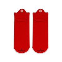 Chaussettes courtes à motif de beignets brodés et imprimés, unisexes, tissage très coloré