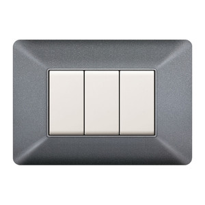 Placa Easy Mod. Matix Gris Claro 3 Piezas - Product Image 1