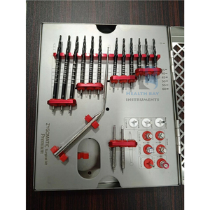 Kit de implantes dentales cigomáticos Instrumentos quirúrgicos para colocación de implantes cigomáticos Juego de herramientas de implantología de hueso maxilar - Product Image 5