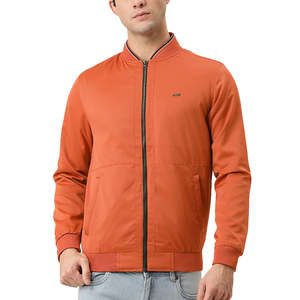 Chaqueta universitaria de satén con soporte fino de primera calidad para hombre, bombardero de béisbol, estilo universitario, ropa de calle, impermeable, transpirable, bordado personalizado - Product Image 6
