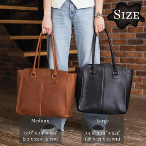 Sac à main pour ordinateur portable en cuir véritable de luxe, unisexe, sac à bandoulière pour ordinateur portable de travail, grande capacité, léger - Product Image 3