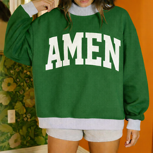 Women Oversized Stand Sweater Pullover Loose Fit <b>Long</b> <b>Sleeve</b> Casual Chic Warm Fleece Knit <b>Top</b> Winter Streetwear Badge <b>Sequined</b> - Product Image 3