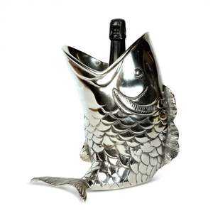 Seau et support de bouteilles de vin à la mode de l'industrie, vaisselle de bar au Design Vintage, refroidisseur de glace au Champagne, baignoire à boissons pour fêtes - Product Image 6