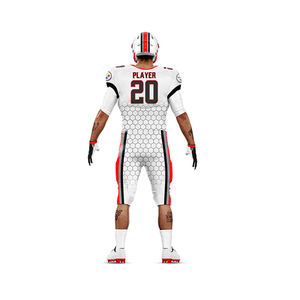 Camiseta de Fútbol Americano Profesional Unisex, Talla Grande, Transpirable, Mangas Cortas, Entrega Rápida, Estilo Moderno, Uniforme para Adultos - Product Image 3