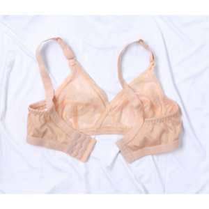 Soutien-gorge croisé en nylon non rembourré - Product Image 3