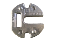 Services d'usinage CNC à forte demande pour les pièces de moulage d'aluminium en alliage forgé Type EDM de fil de processus de cire perdue de haute précision