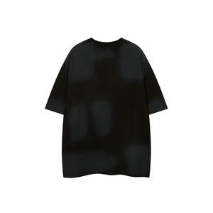 Camiseta holgada de gran tamaño de algodón de peso pesado lavado vintage unisex ropa de calle logotipo personalizado fábrica OEM - Product Image 2