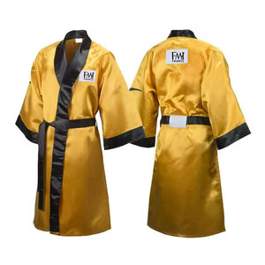 High Demanded Design <b>Boxing</b> Gown Made In Pakistan With Full Customization Design <b>Boxing</b> <b>Robe</b> Kick For Men's - Product Image 1