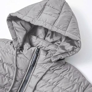 Chaqueta acolchada de invierno de alta calidad personalizada para hombre, abrigo elegante cálido de relleno premium a prueba de viento para clima frío - Product Image 5