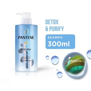 Shampooing micellaire Pantene Pro-V Detox & Purify – Nettoyage en profondeur pour cuir chevelu gras et élimination des résidus - Product Image 2