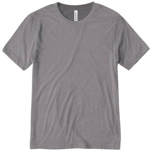 T-shirt unisexe en toile Bella + 3001U T-shirts à manches courtes en jersey sur mesure Vêtements sur toile Bella T-shirts en trois mélanges pour hommes - Product Image 5