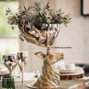 Service de table à domicile et à l'hôtel, bols de service de luxe, style unique, bol de service en aluminium pour fruits secs et sucreries - Product Image 4