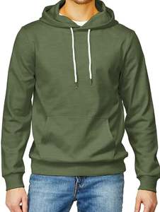 Sweat à capuche en peluche double face pour homme Streetwear d'hiver à coupe décontractée et confortable - Product Image 3