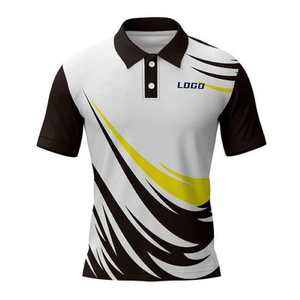 Chemises polo de golf en polyester personnalisées pour hommes Chemise en tissu de toile à motif solide respirant de haute qualité par sublimation chez Nurak 2025 - Product Image 4
