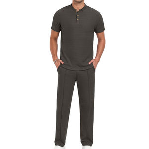 Producto de alta demanda, conjunto de chándales de verano para hombre con logotipo personalizado, ropa de calle ligera de nailon, chándal de verano para hombre - Product Image 3