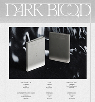 ENHYPEN-DARK BLOOD (ENGENE Ver.) CD Musique Pop Coréenne Plastique & Papier pour Tous les Âges Modèle KR 8809704425919
