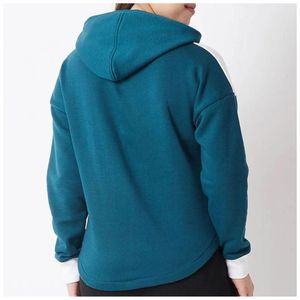 Nouvelle Arrivée Pull à Capuche Imprimé en Tricot pour Femme, Manches Longues, Coupe Oversize, Épaules Tombantes, 100% Coton Respirant - Product Image 3