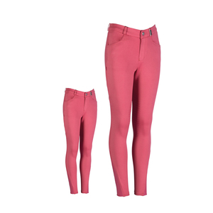 Pantalones de equitación para mujer de alta calidad, parche para la rodilla, ropa ecuestre, fabricación personalizada, pantalones a granel al por mayor - Product Image 3