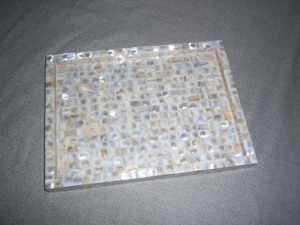 Elegante Bandeja Decorativa de Madera Personalizada para el Hogar, Bandeja de Servicio Elegante y Ecológica para Cada Ocasión, Hecha a Mano en India - Product Image 5