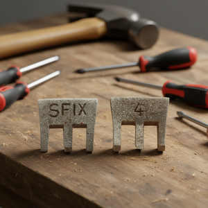 Ciseaux à dégrossir SFIX, 20 mm de largeur, taille 1, 600 g, sac de 25 pièces, couteaux et outils - Product Image 3