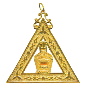 Vente en gros de glands en métal maçonnique Regalia plaqué or et argent pour tablier maçonnique Ronpex - Product Image 4