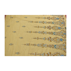 Tissu de filet brodé écologique de luxe le plus vendu pour les femmes robe de mariée perlée respirante robe de soirée robe non tissée pour - Product Image 4