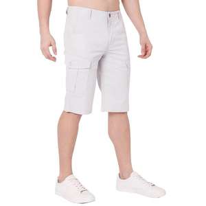 Nueva ropa de calle para hombre, pantalones de chándal de baloncesto, patrón sólido, entrenamiento informal, correr, sudor, pantalones cortos Cargo - Product Image 3