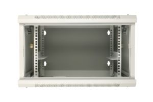 Armoire murale Extralink 6U 600x600 grise, deux sections - Product Image 3