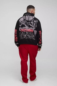 Vente en gros de sweat à capuche zippé pour hommes de haute qualité sur mesure avec logo personnalisé sweat à capuche respirant et décontracté pour hommes - Product Image 3