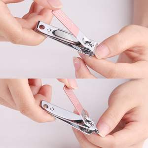 Juego de manicura, kit de pedicura para cortaúñas, juego profesional 20 en 1, kits de aseo portátiles con estuche de viaje, Rosa - Product Image 4