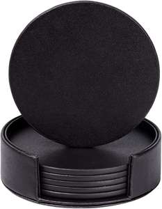 Quality Leather Coaster Specially Design Most Demanding Low Price Use for Table Decor in Wedding Party <b>Bar</b> Restaurant - Product Image 4