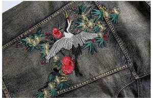 Vestes pour hommes tendance 2024, vente en gros personnalisée, veste en jean grande taille, boutons multicolores, veste en jean longue pour le travail, pièce unique - Product Image 5