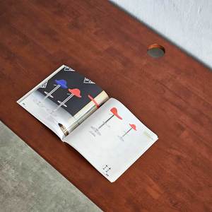 Contemporary Minimalist Rubberwood <b>Foldable</b> <b>Desk</b> 140x60cm <b>Office</b> & Bedroom Use - Product Image 5