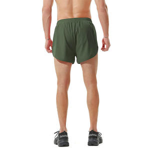 Service OEM / ODM Nouvelles meilleures ventes Short de sport pour hommes Logo personnalisé Imprimé Maille Solide Respirant Short de style décontracté pour hommes - Product Image 4