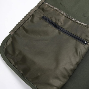 Chaleco Cargo con múltiples bolsillos de bajo precio para adultos y hombres, ropa informal de Color sólido, ropa de abrigo holgada sin mangas, chaleco Cargo - Product Image 6