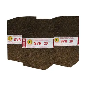 Precio barato materias primas de caucho natural SVR 20 (TSR 20) alta calidad bajo MOQ de Vietnam