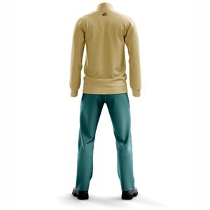 ชุดวอร์มออกกำลังกายคุณภาพสูง ไซส์พลัส สำหรับวิ่งและฟิตเนส คอเสื้อแบบกำหนดเอง แขนยาว ชุดจ็อกกิ้งสำหรับฝึกซ้อมฤดูหนาว พิมพ์ลาย 100% - Product Image 2