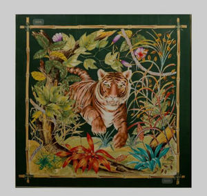 Bandana cuadrada hecha a mano 100% algodón orgánico mujeres pequeño estilo étnico multicolor bajo personalizado mejor tamaño verano venta al por mayor - Product Image 4