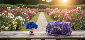 Sac de voyage tactique Le Souvenirs, élégant, violet, durable, grande capacité, fermeture éclair, fabriqué à la main, de qualité supérieure - Product Image 2