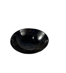 Bol en corne de buffle sculpté à la main au design élégant, pièce de service de luxe pour table à manger, décoration de cuisine et de maison - Product Image 1