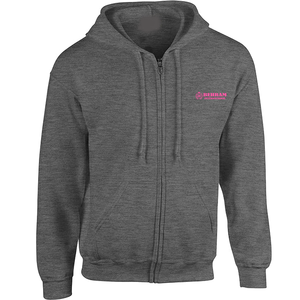 Vente en gros directe usine – Sweats à capuche classiques unis en molleton bouclette 100 % coton 500 g/m² à fermeture éclair, coupe régulière, séchage rapide - Product Image 4