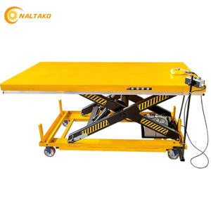 Table élévatrice hydraulique en forme de X à ciseaux simples, capacité 1000/2000/4000 kg - Product Image 2