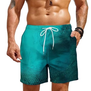 Shorts de plage pour hommes de haute qualité, séchage rapide, respirants, extensibles, pour la natation, vêtements d'été, tissu 100% polyester, vêtements décontractés, vente en gros - Product Image 1
