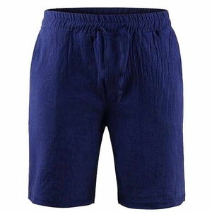 2024 Logo brodé personnalisé respirant taille haute Shorts de gymnastique pour hommes hommes sport entraînement course athlétique taille élastique - Product Image 3